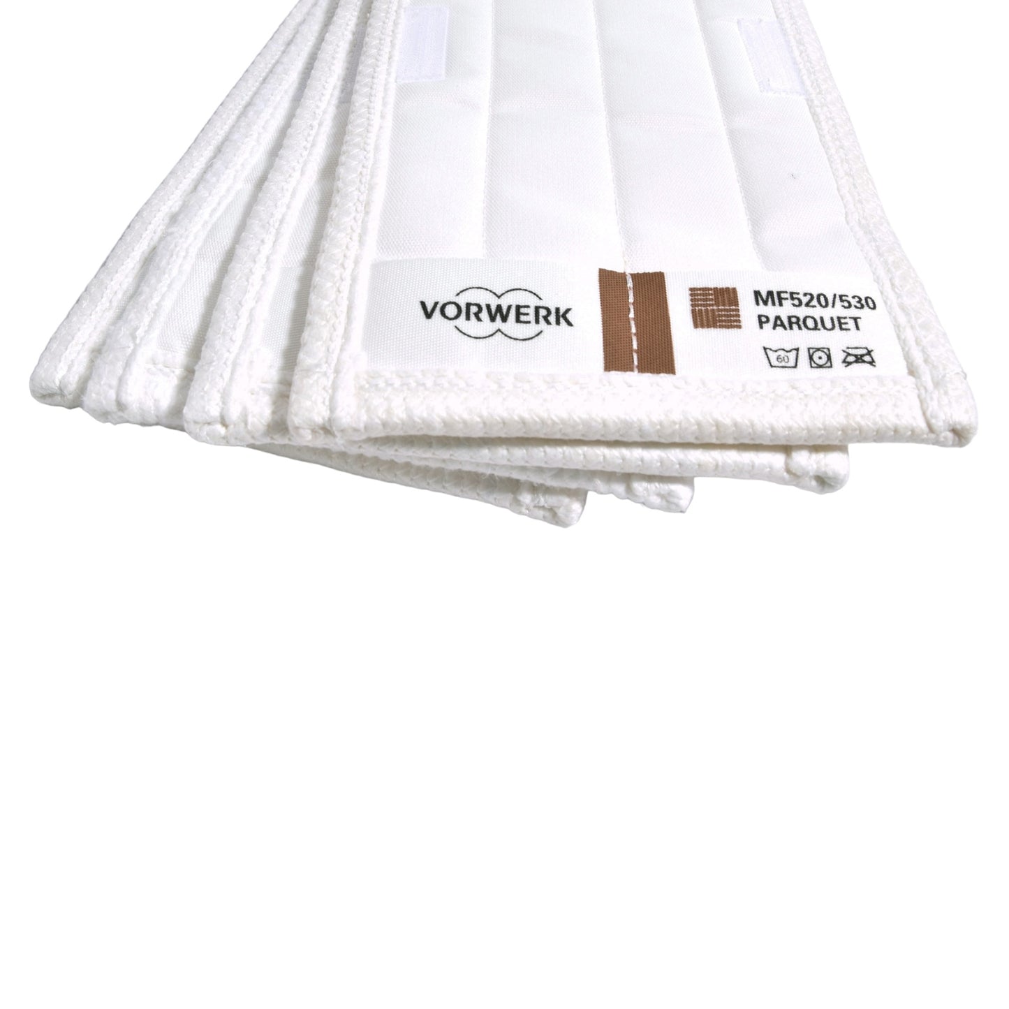 Confezione 4x Panni Parquet per SP520/530 Originale Vorwerk Folletto