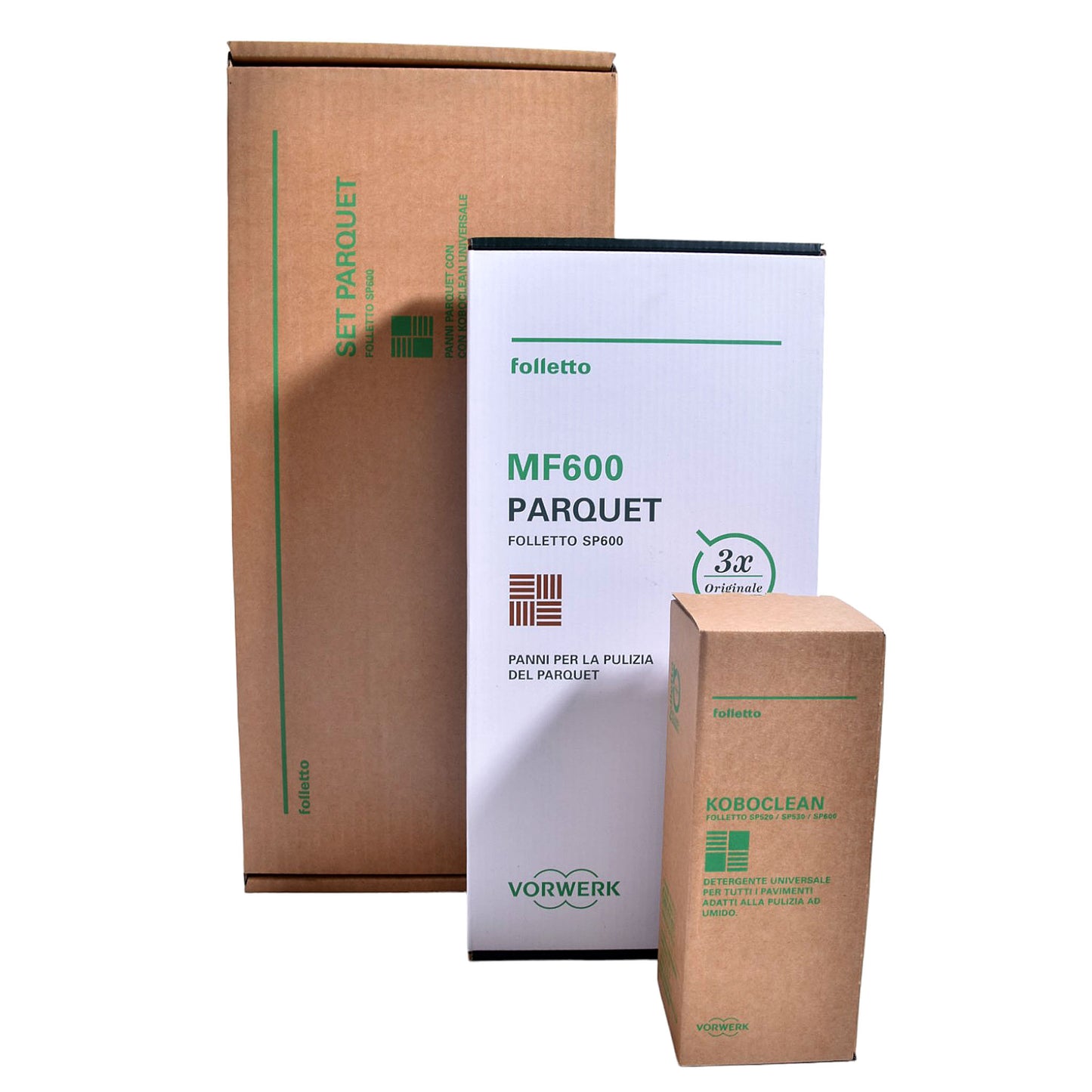 Set Parquet SP600 Originale Vorwerk Folletto